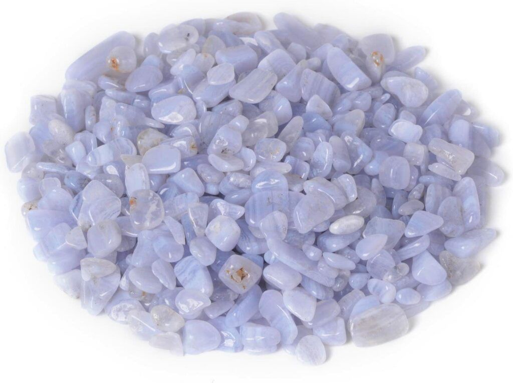 What Crystals Help With Anxiety and Depression? blue lace agate crystals