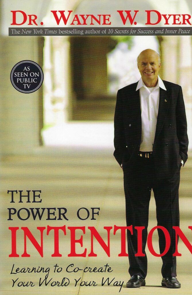 Law of Assumption books: the cover of "the power of intention"