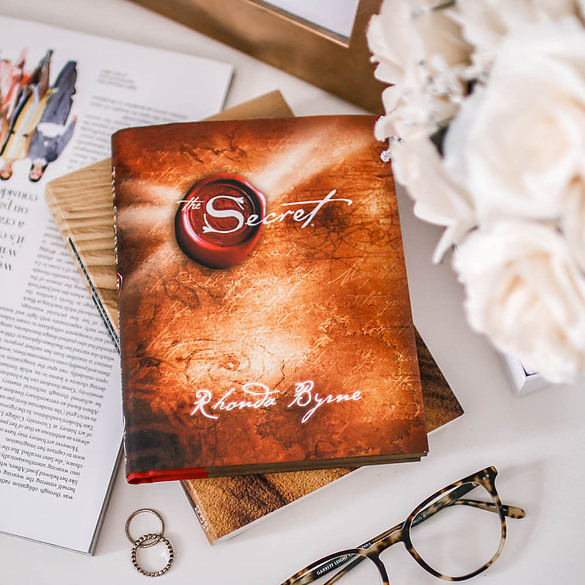 What is the secret of Rhonda Byrne? picture of the book The Secret