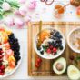 Louise Hay Weight Loss Affirmations: a table full of good foods