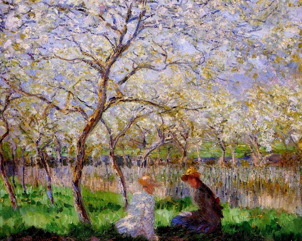 Monet in Bloom: picture of Spring time, 1886