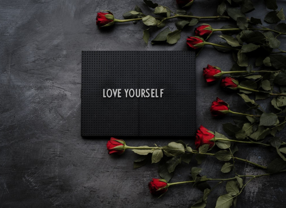 Finding Love Affirmations: a quote love yourself