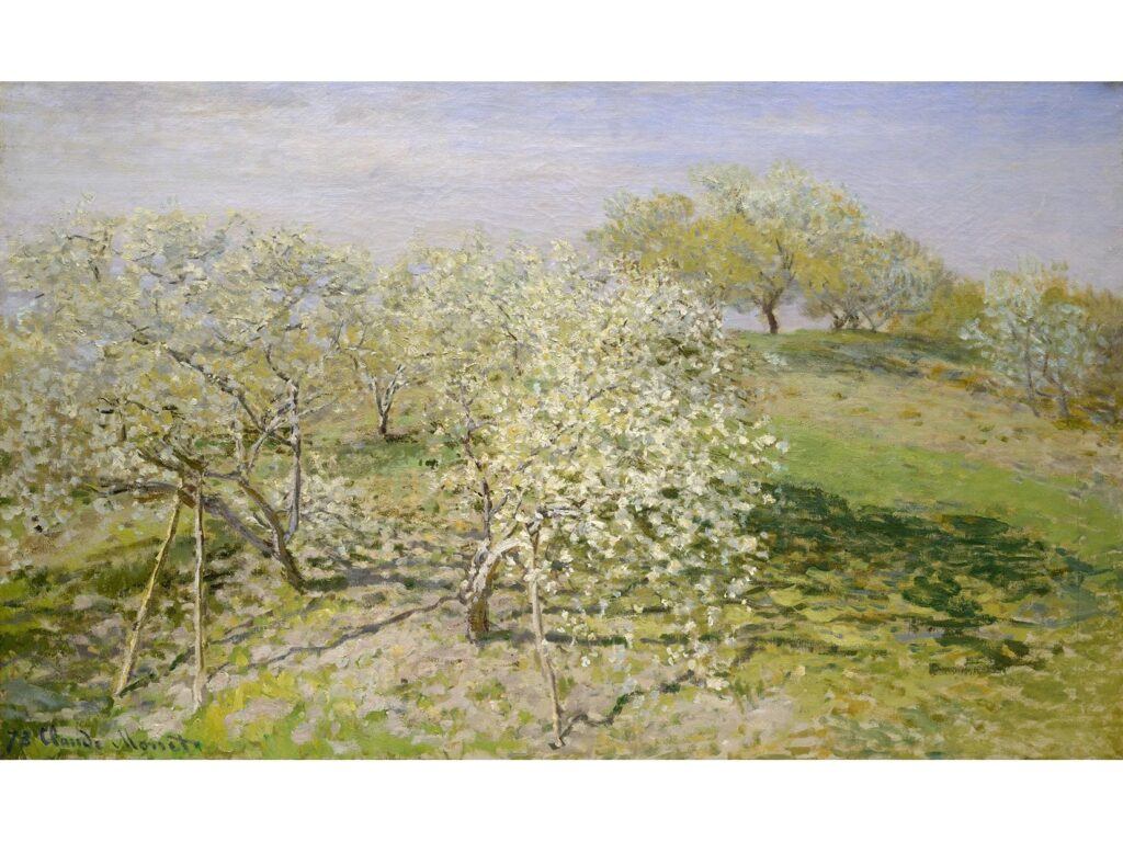 Monet in Bloom: picture of Spring (Fruit Trees in Bloom)