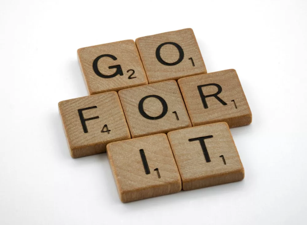 Louise Hay Money Affirmations: the word "go for it"
