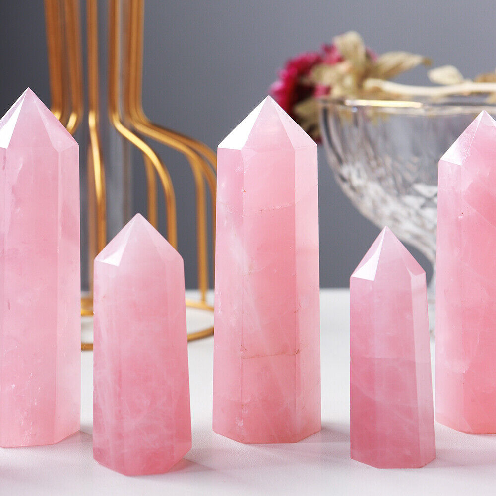 How to buy rose quartz crystal: rose quartz points