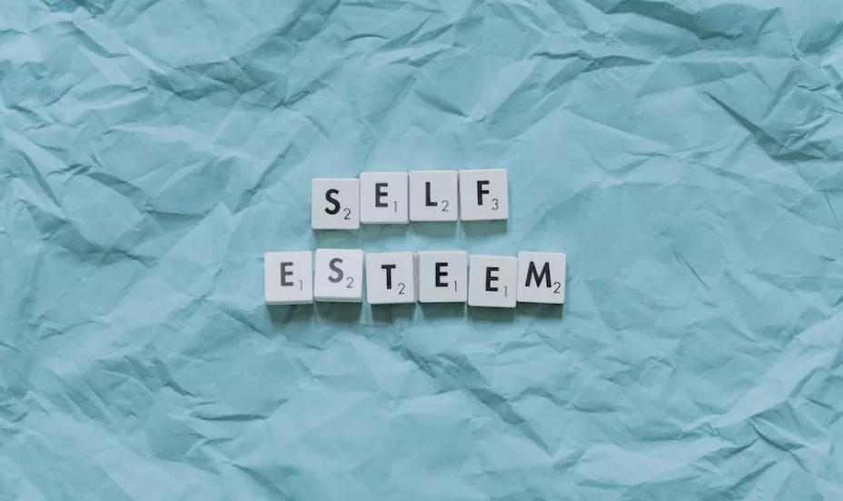 5 ways to boost your self confidence instantly: the word "self-esteem"
