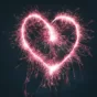 How to attract love with the Law of Attraction: a pink heart