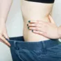 The Law of Attraction on Weight Loss: a girl in an oversized pant