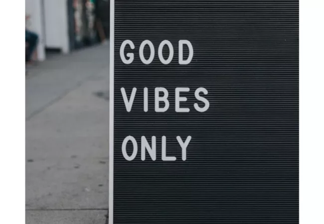 The Law of Attraction on Weight Loss: "good vibe only"
