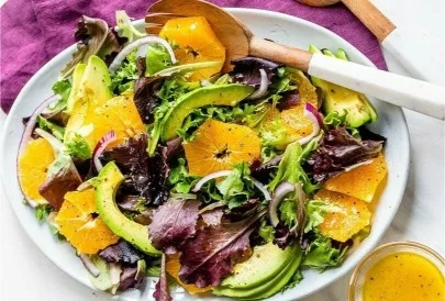 How To Clear Negative Energy From Home: Navel orange salad
