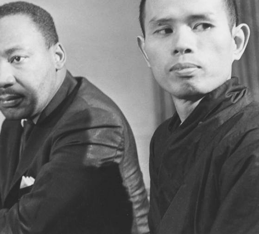 Thich Nhat Hanh loving-kindness meditation: Martin Luther King and Thich Nhat Hanh